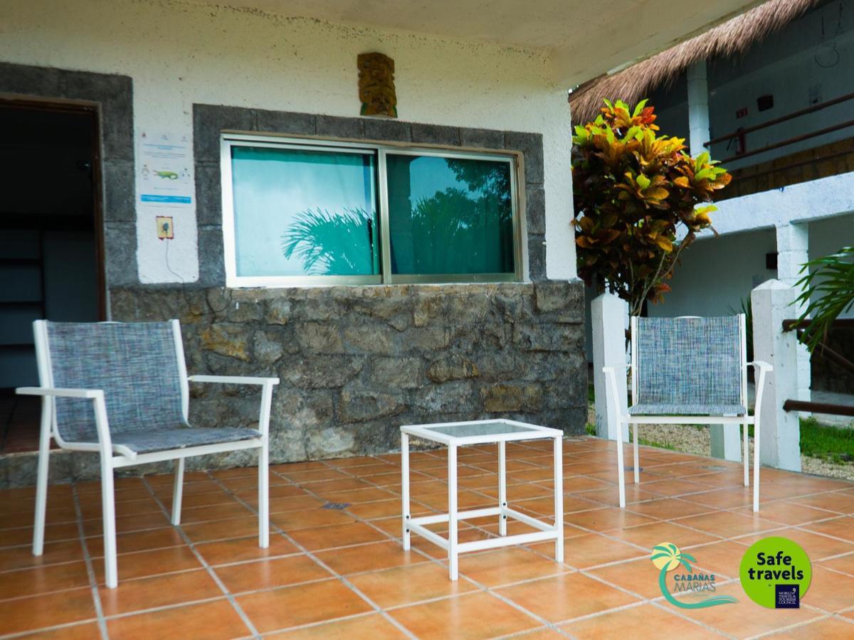 Cabanas Marias Lakefront Hotel Bacalar Exterior photo