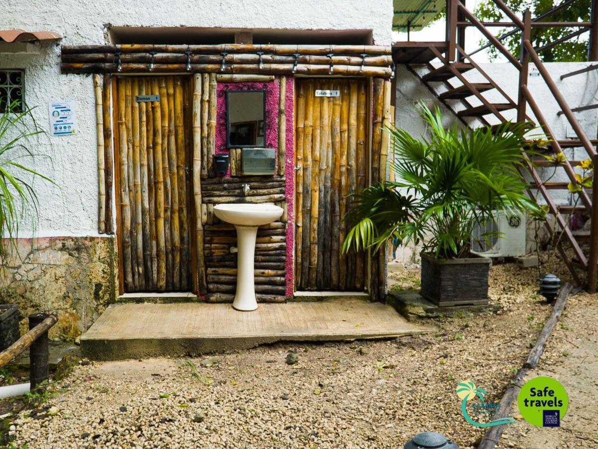 Cabanas Marias Lakefront Hotel Bacalar Exterior photo